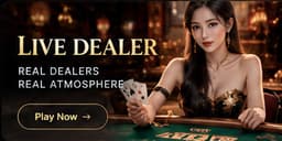 Live dealer casino artwork